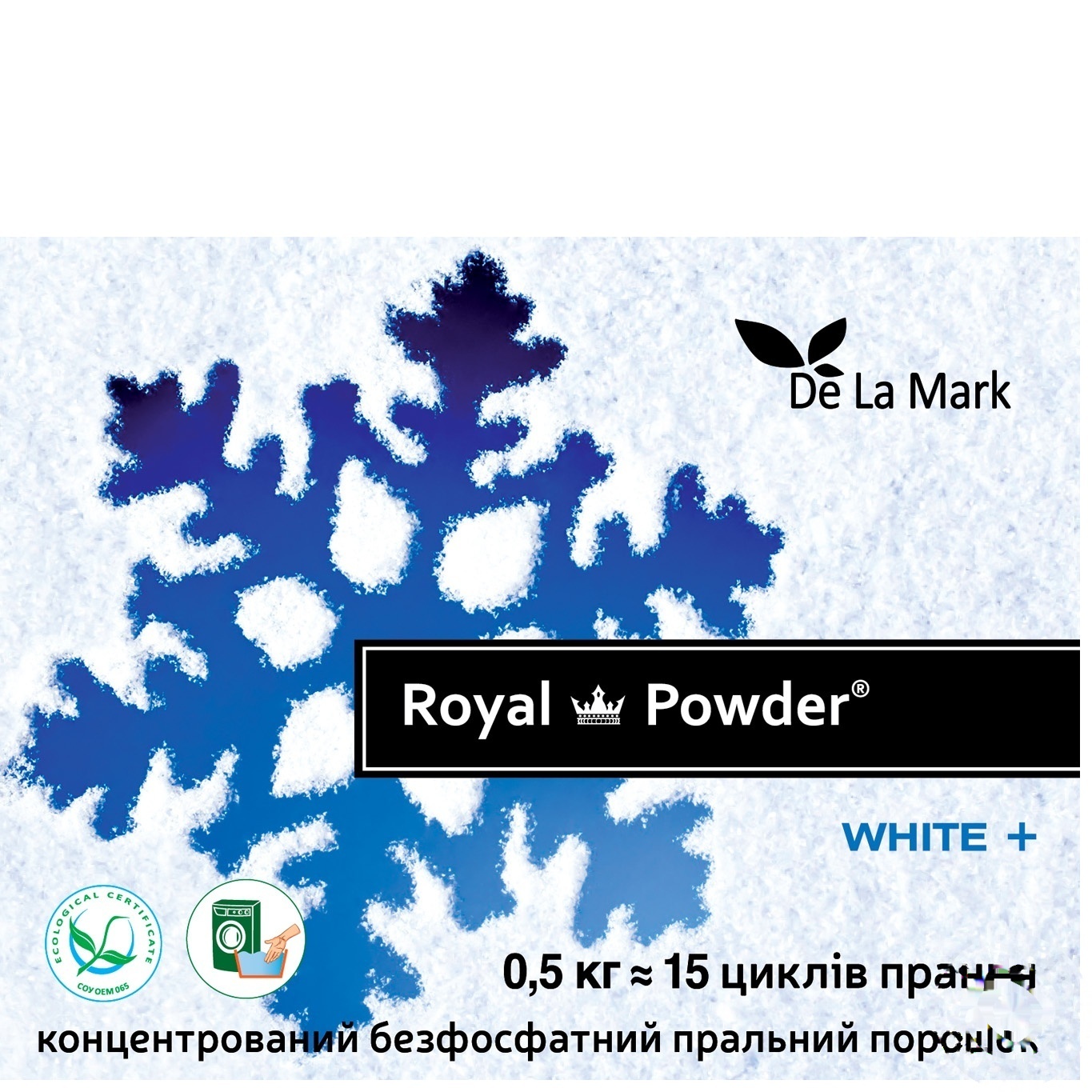 Порошок стиральный Delamark Royal Powder для белого белья концентрированный бесфосфатный 500г
Порошок стиральный Delamark Royal Powder для белого белья концентрированный бесфосфатный 500г