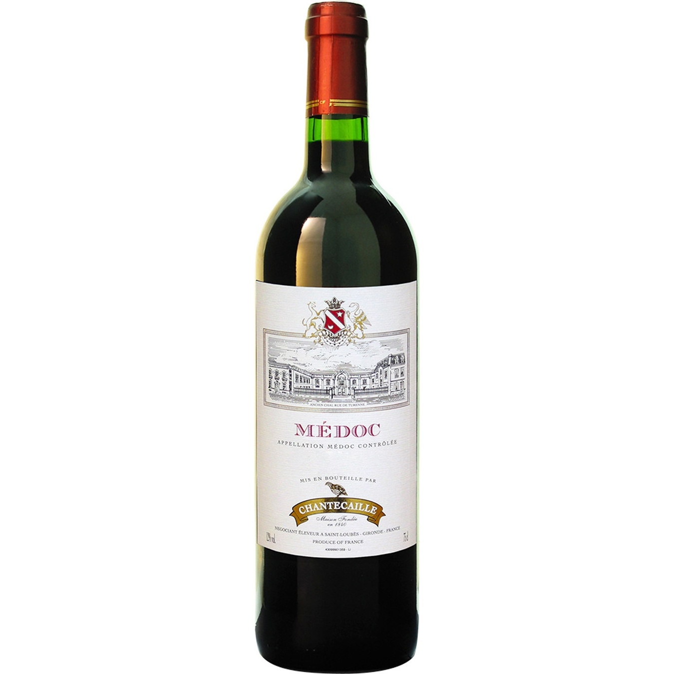 Вино Chantecaille Medoc красное сухое 12% 0,75л
Вино Chantecaille Medoc красное сухое 12% 0,75л
