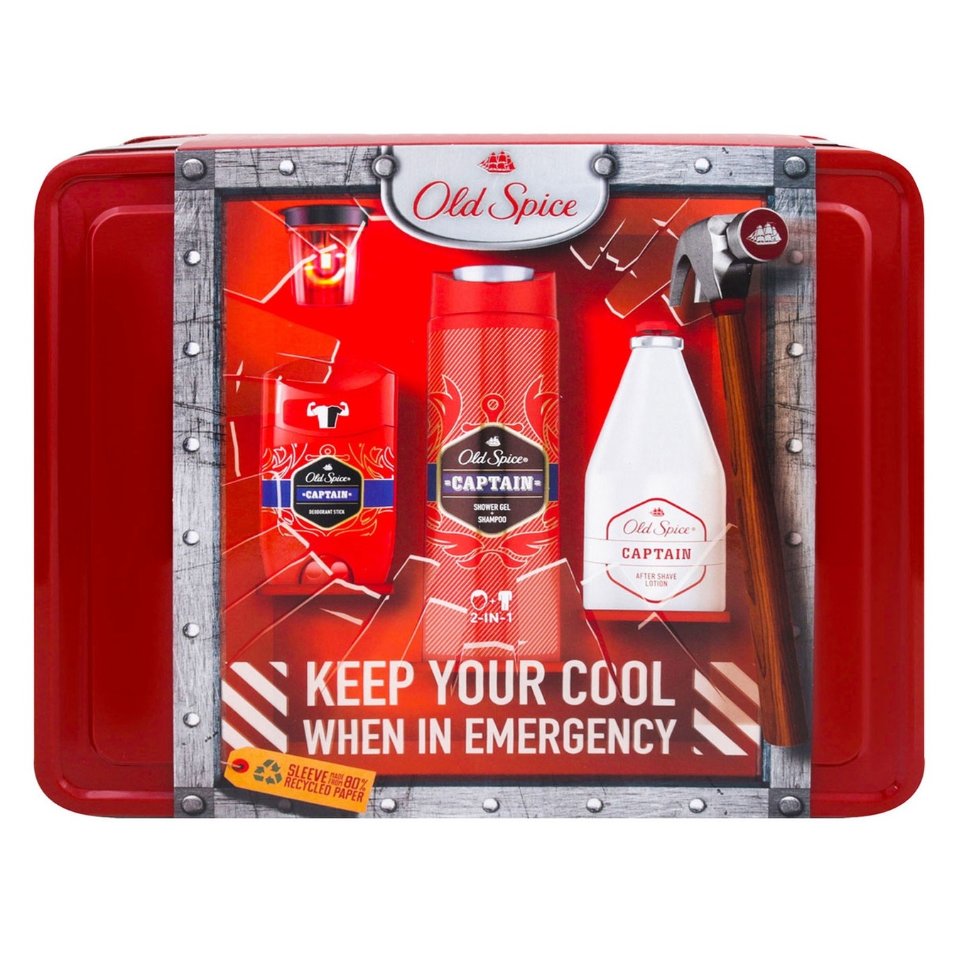 Набор подарочный Old Spice Captain лосьон после бритья 100мл + гель для душа 250мл + дезодорант стик 50мл
Набор подарочный Old Spice Captain лосьон после бритья 100мл + гель для душа 250мл + дезодорант стик 50мл