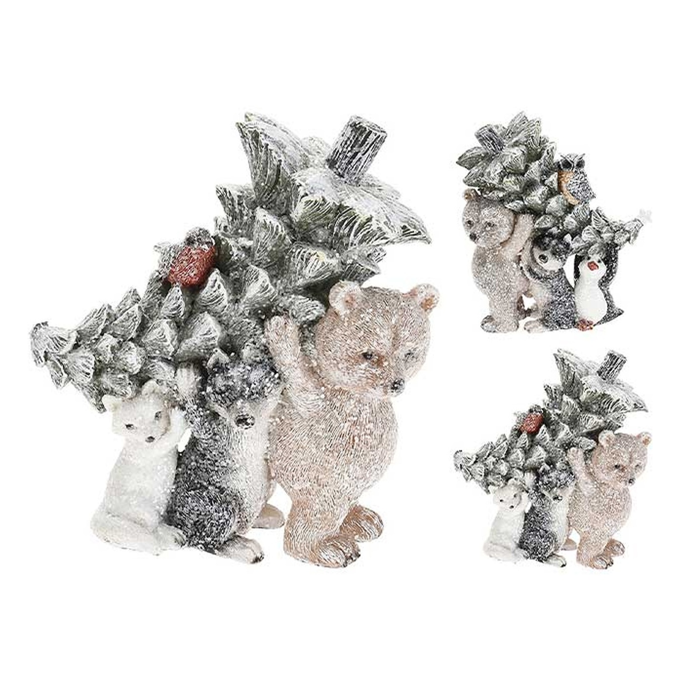 Фигура Koopman Медведь с елкой 17см в ассортименте
Фигура Koopman Медведь с елкой 17см в ассортименте