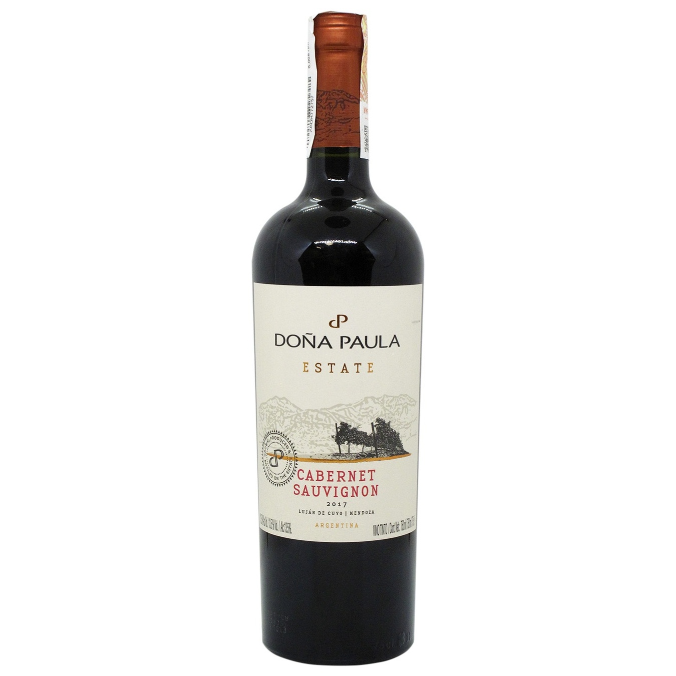 Вино Dona Paula Estate Cabernet Sauvignon Lujan de Cuyo-Mendoza красное сухое 13,5% 0,75л
Вино Dona Paula Estate Cabernet Sauvignon Lujan de Cuyo-Mendoza красное сухое 13,5% 0,75л