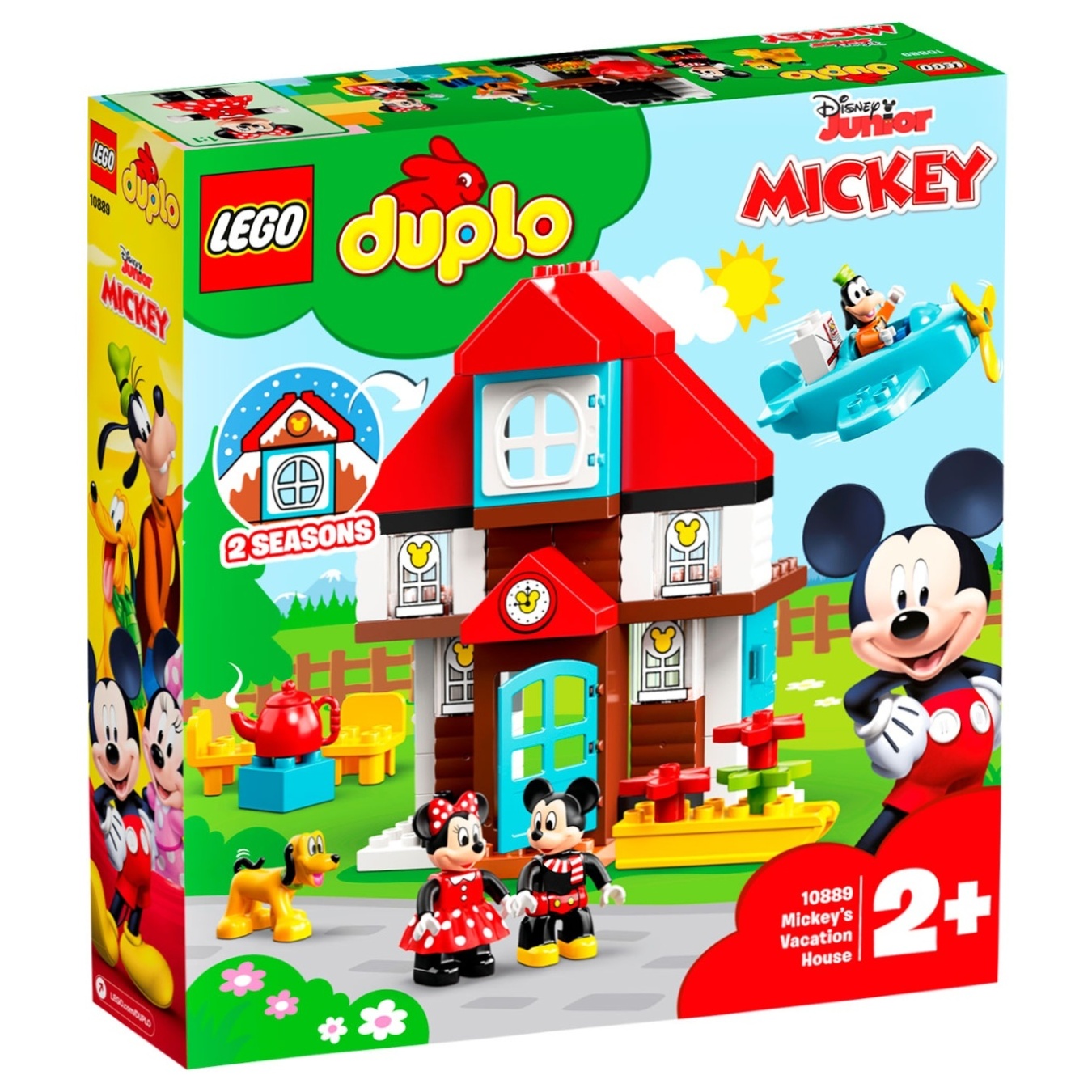Конструктор Lego Duplo Disney Летний домик Микки 10889 
Конструктор Lego Duplo Disney Летний домик Микки 10889