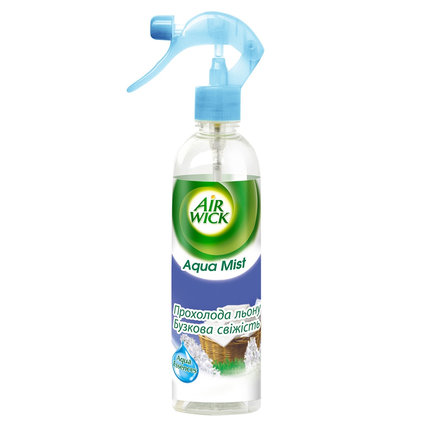 Освежитель воздуха Airwick Aqua Mist Прохлада льна и свежесть сирени 375мл
Освежитель воздуха Airwick Aqua Mist Прохлада льна и свежесть сирени 375мл