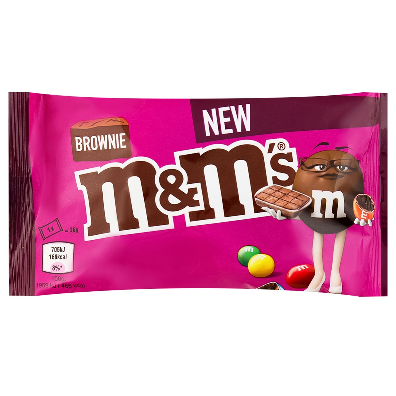 Драже M&Ms Брауни 36г 
Драже M&Ms Брауни 36г