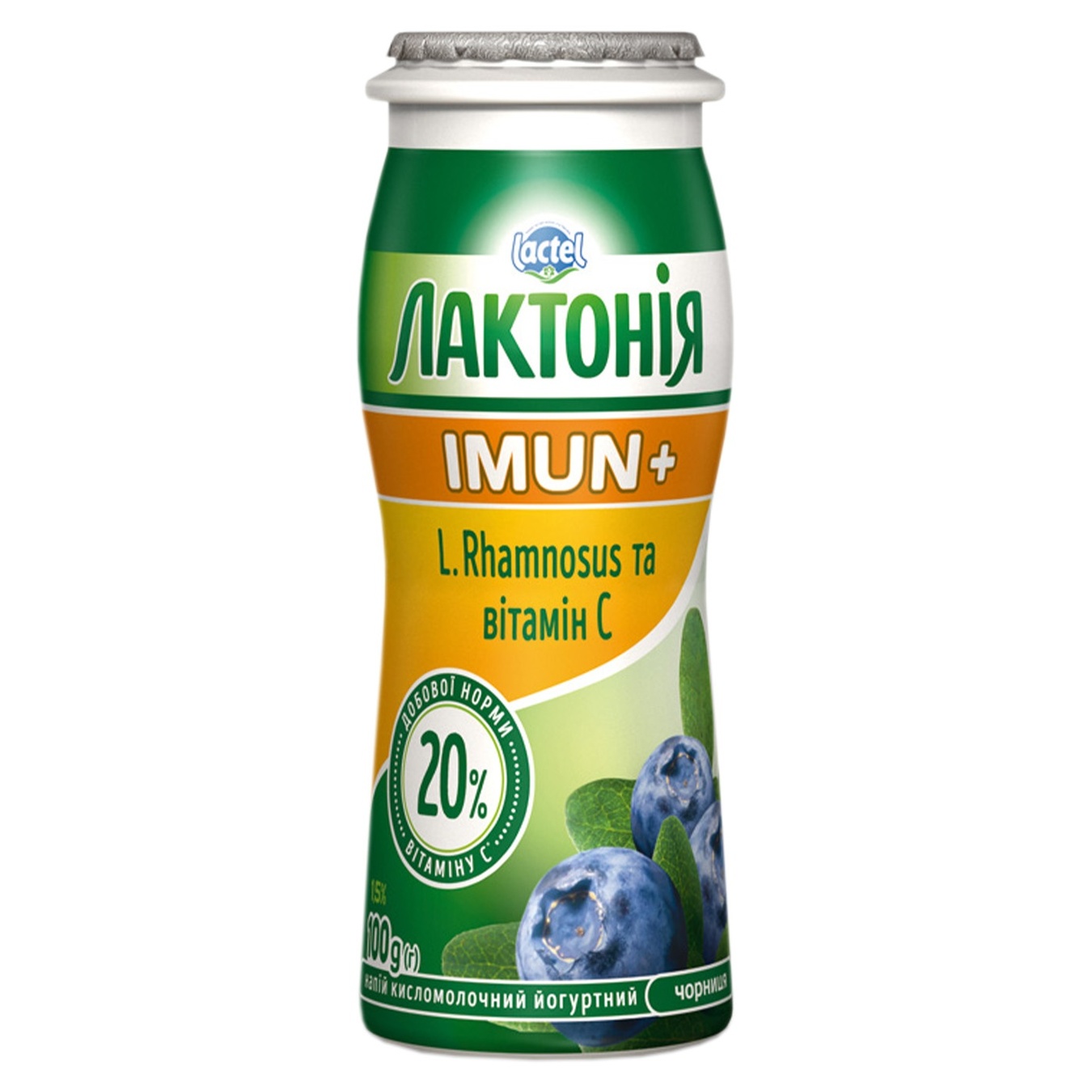 Продукт кисломолочный Лактония черника с пробиотиком L.Rhamnosus и витамином С Имун+ 1,5% 100г
Продукт кисломолочный Лактония черника с пробиотиком L.Rhamnosus и витамином С Имун+ 1,5% 100г