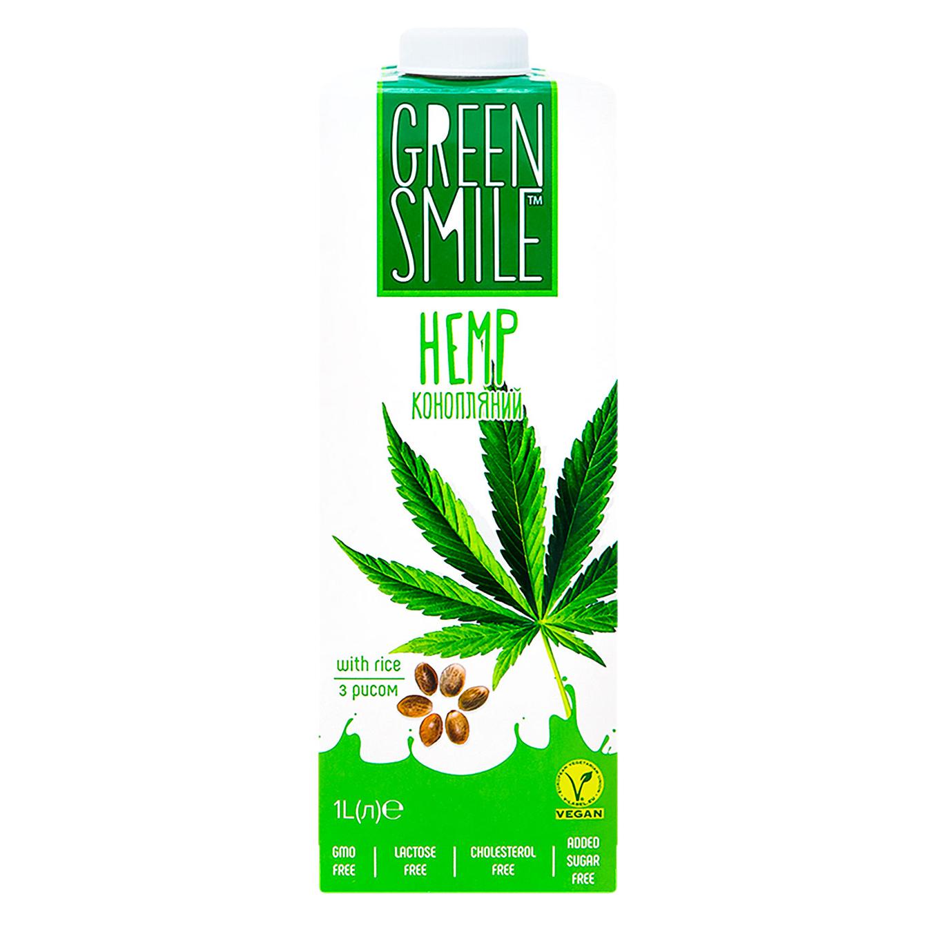 Напиток рисово-конопляный Green Smile ультпропастеризованный обогащенный кальцием 1,5% 1л
Напиток рисово-конопляный Green Smile ультпропастеризованный обогащенный кальцием 1,5% 1л