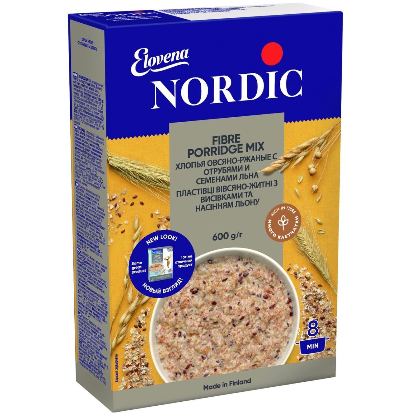 Хлопья овсяно-ржаные Нордик с отрубями и семенами льна 600г
Хлопья овсяно-ржаные Нордик с отрубями и семенами льна 600г