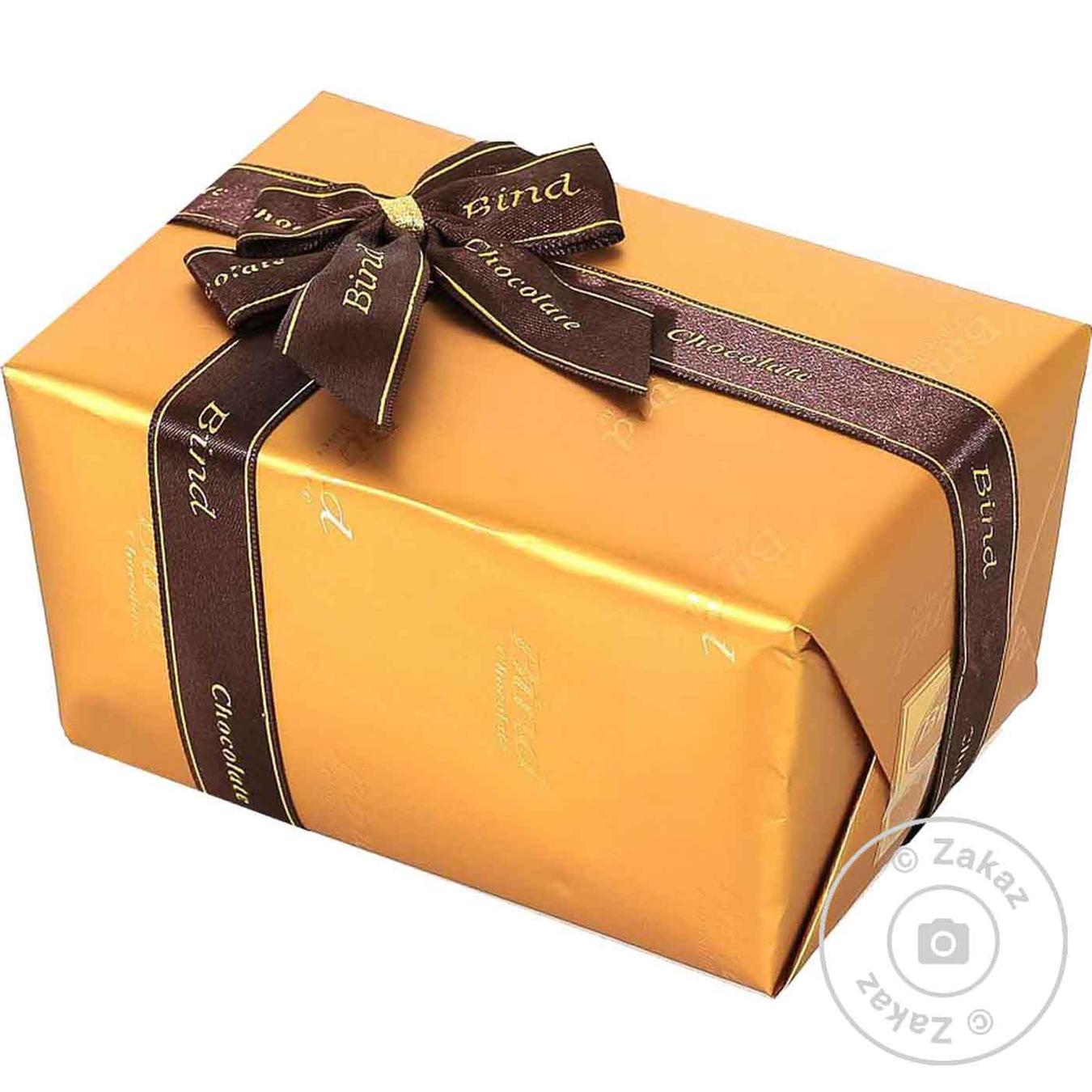 Конфеты шоколадные Bind Chocolate Ballotin Ассорти в золотой подарочной упаковке 110г
Конфеты шоколадные Bind Chocolate Ballotin Ассорти в золотой подарочной упаковке 110г