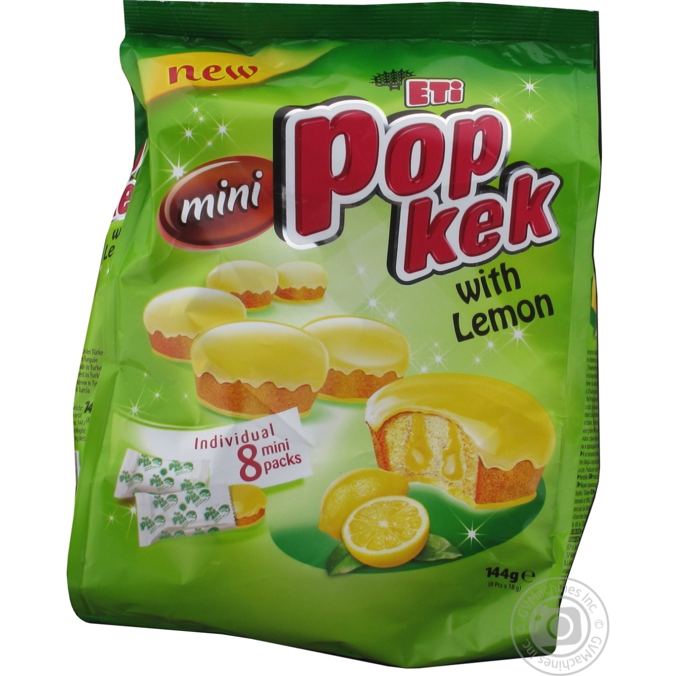 Кексы Eti Pop kek мини с лимонным соусом 8*18г 144г
Кексы Eti Pop kek мини с лимонным соусом 8*18г 144г