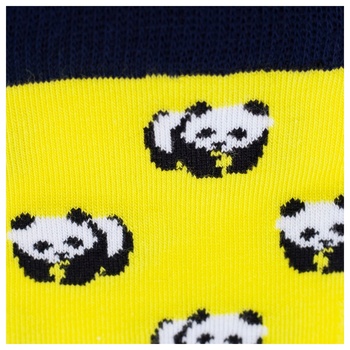 The Pair of Socks Panda Yellow Socks 41-43s - buy, prices for NOVUS - photo 4