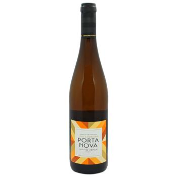 Вино Porta Nova Vinho Verde DOC 100% Loureiro біле сухе 11,5% 0,75л - купити, ціни на Чудо Маркет - фото 1