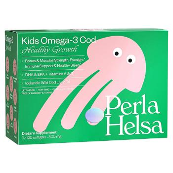 Дієтична добавка PERLA HELSA Кідс Омега-3 з вітамінами А та Д - купити, ціни на Grono - фото 1