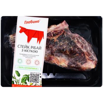 Globino Chilled Beef Steak Ribeye with Bone 500g - buy, prices for METRO - photo 1