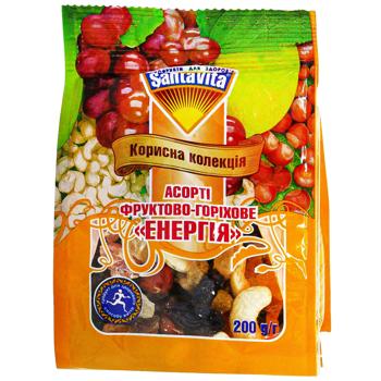 Асорті SantaVita Енергія фруктово-горіхове 200г - купити, ціни на КОСМОС - фото 2