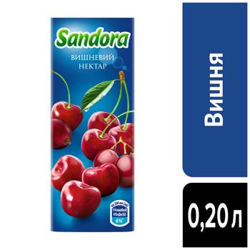 Нектар Sandora вишневий 200мл - купити, ціни на КОСМОС - фото 4