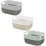 Basket color in assortment plastic for storage 3500ml Turkey