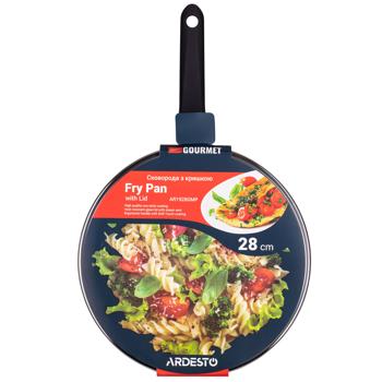 Сковорода Ardesto Gemini Gourmet Aosta з кришкою 28см - купити, ціни на За Раз - фото 4