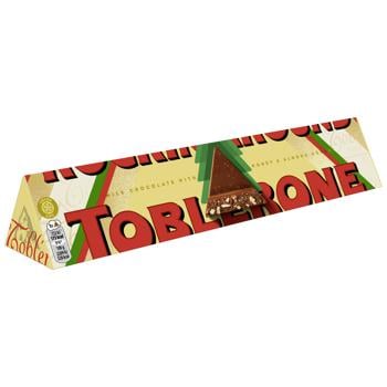 Шоколад молочний Toblerone  мед і мигдальна нуга 360г