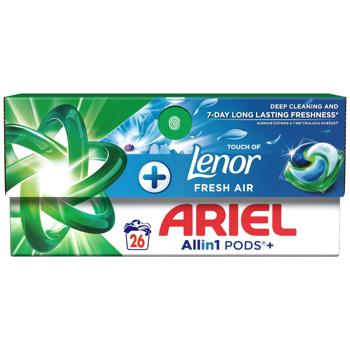 Ariel Lenor Fresh Air Washing Capsules 26pcs - buy, prices for Ideal - photo 2