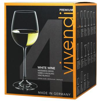 Nachtmann Vivendi White Wine Set of Glasses 474ml 4pcs