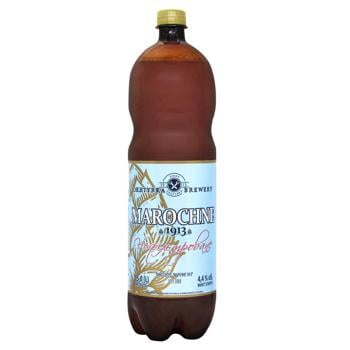 Пиво Okhtyrka Brewery Marochne світле нефільтроване 4,4% 1,5л - купити, ціни на NOVUS - фото 1