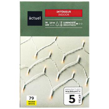 Гірлянда Actuel 30LED жовта на батарейках 3,05м - купити, ціни на Auchan - фото 2
