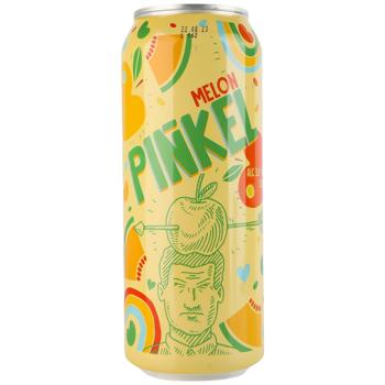 Напиток сброженный Pinkel дыня-яблоко 5% 0,5л