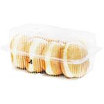 Пончик Auchan с шоколадной начинкой 70г 6шт