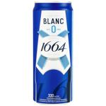 Пиво Kronenbourg 1664 Blanc безалкогольне 0,33л
