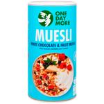 OneDayMore Muesli with Berries and White Chocolate 400g
