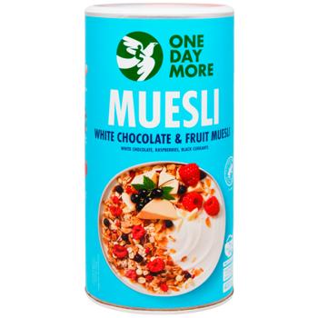 OneDayMore Muesli with Berries and White Chocolate 400g - buy, prices for WINETIME - photo 1