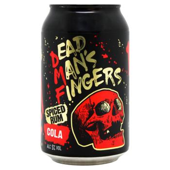 DMF Rum&Cola Low-Alcohol Drink 5% 0.33l - buy, prices for ULTRAMARKET - photo 1