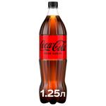 Напій газований Coca-Cola Zero 1,25л