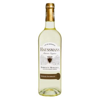 Haussmann Baron Eugene Bordeaux White Sweet Wine 11.5% 0.75l - buy, prices for NOVUS - photo 1