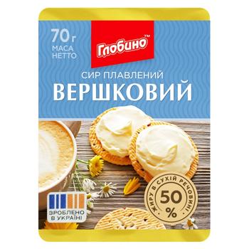 Сир плавлений Глобино Вершковий 50% 70г - купити, ціни на MasterZoo - фото 2