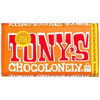 Tony's Chocolonely Caramel Sea Salt Chocolate 180g