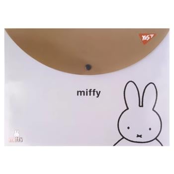 Папка-конверт Yes Miffy на кнопке А4 - купить, цены на Biotus - фото 1
