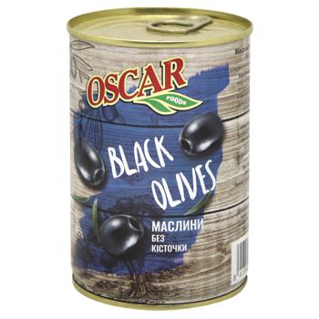 Oscar Pitted Olives 400g - buy, prices for Auchan - photo 1