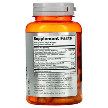 Трибулус Now Foods Sports Extreme 90 капсул - купить, цены на Biotus - фото 2