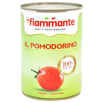 Томаты La Fiammante Черри в собственном соку 400г