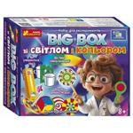 Набір для експериментів. BIG BOX зі світлом і кольором Ранок, шт