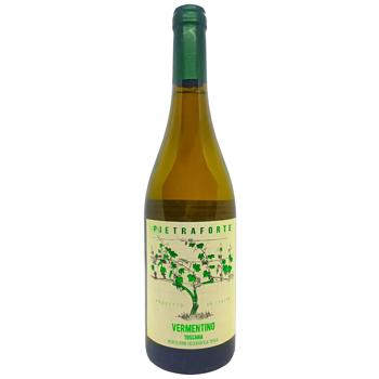 Вино Pietraforte Vermentino біле сухе 12% 0,75л
