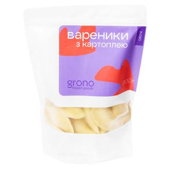 Вареники з картоплею 800г - купити, ціни на Grono - фото 1