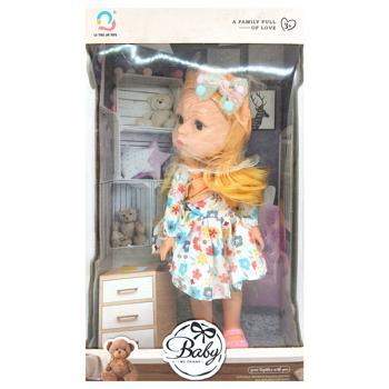 Кукла блондинка в платье 26см - купить, цены на Чудо Маркет - фото 1