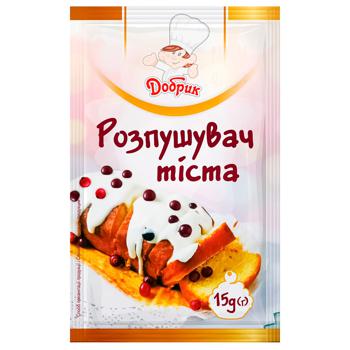 Розпушувач тіста Добрик 15г - купити, ціни на Ашан - фото 1