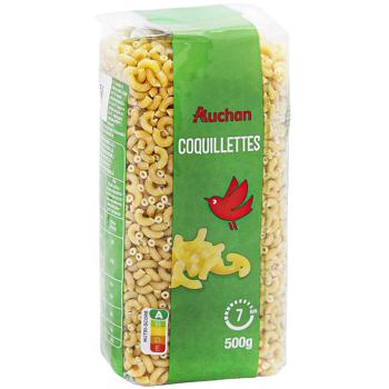 Auchan Coquillettes Pasta 500g - buy, prices for - photo 3