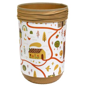 Корзина для белья Koopman 20л в ассортименте - купить, цены на КОСМОС - фото 4