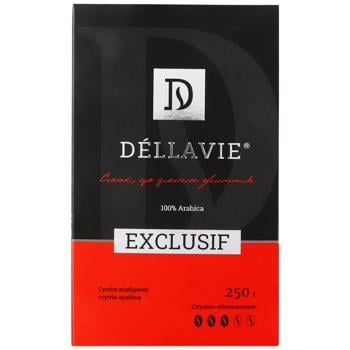 Кофе Dellavie Exclusif молотый 250г - купить, цены на Эпицентр FOOD - фото 2