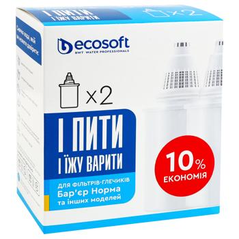 Ecosoft Barrier Cartridge for Filter Jugs 2pcs - buy, prices for Auchan - photo 1