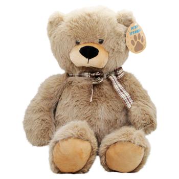 Brown Teddy Bear Soft Toy 17.5cm - buy, prices for MegaMarket - photo 1